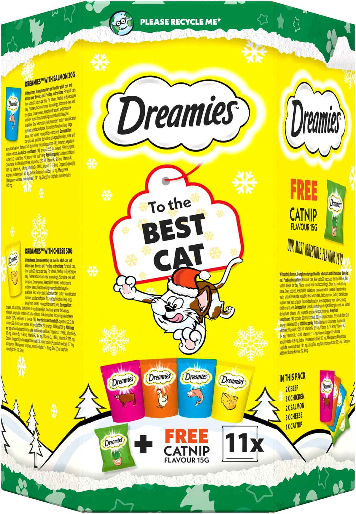 Dreamies Cat Treats Cheese 60g
