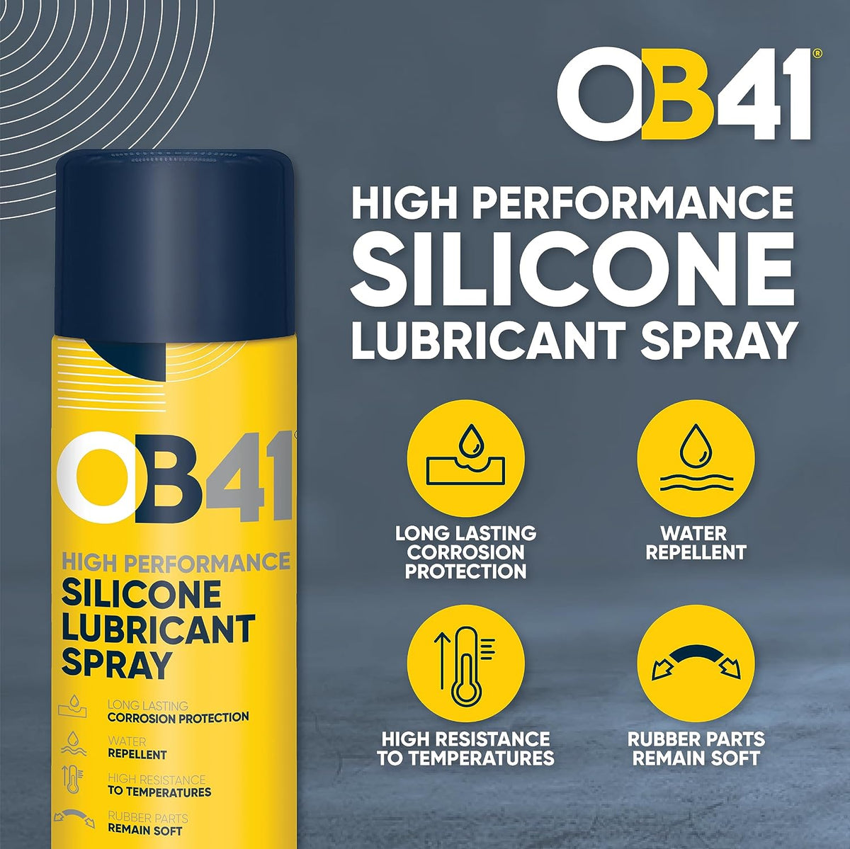 High Performance Silicone Lubricant Spray, 200ml
