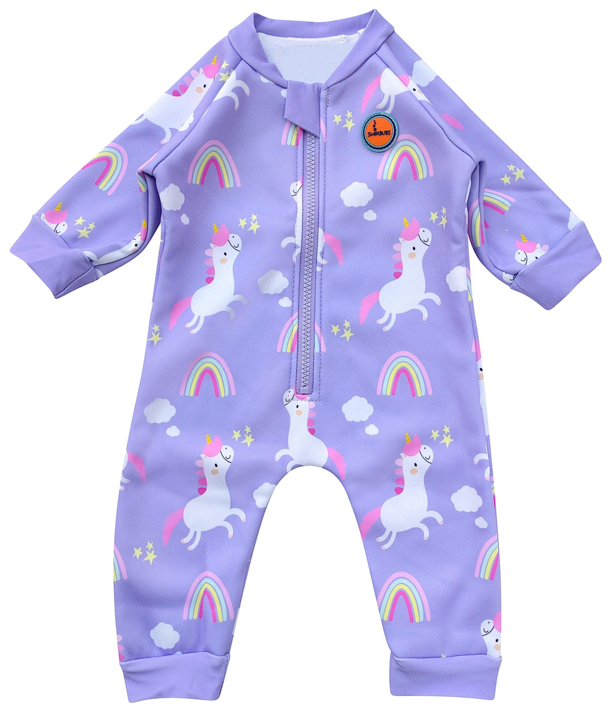 Swimbubs Baby Swimming Warm Suit Boys Fleece Lined Wetsuit Girls UV UPF50 Sun Protection Swimsuit