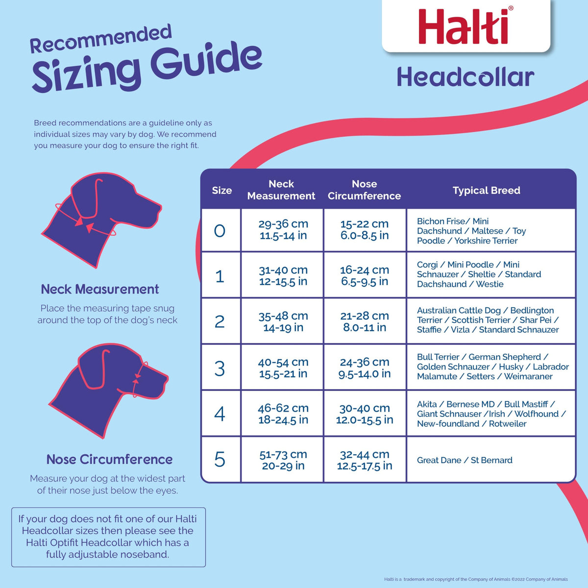 Halti Headcollar for Dogs | Size 3, Black