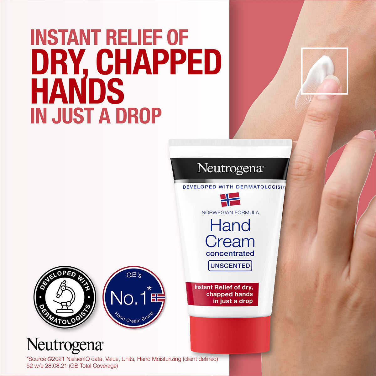 Neutrogena Norwegian Formula Concentrated Unscented Hand Cream 50ml
