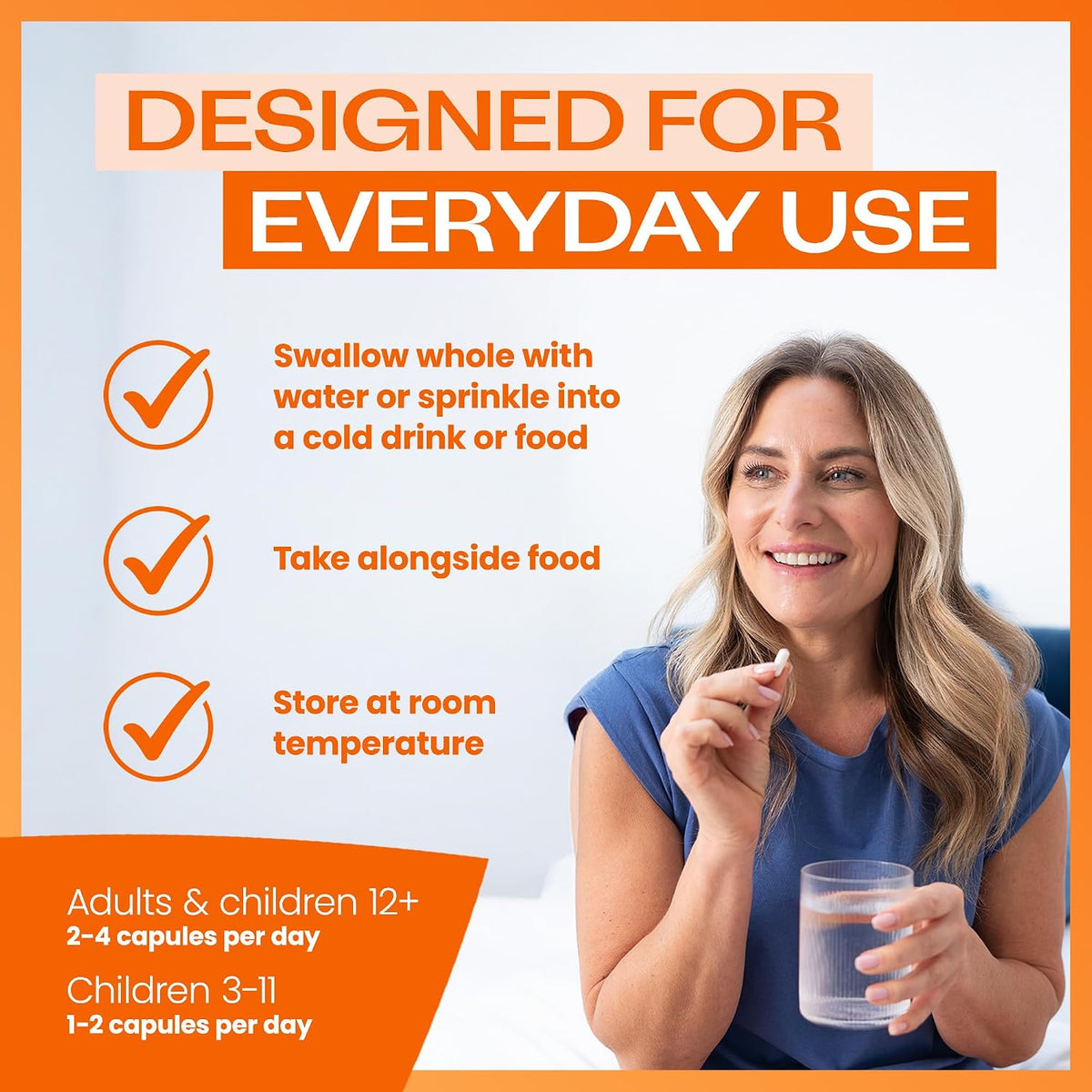 Bio-Kult Everyday Multi-Strain Formulation Probiotics for Digestive System, 60 Capsules (Pack of 1)