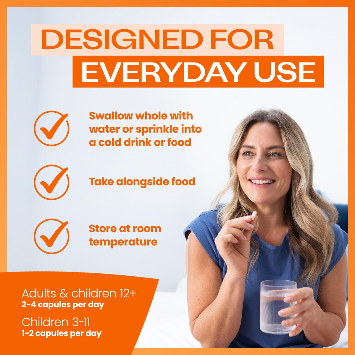 Bio-Kult Everyday Multi-Strain Formulation Probiotics for Digestive System, 60 Capsules (Pack of 1)