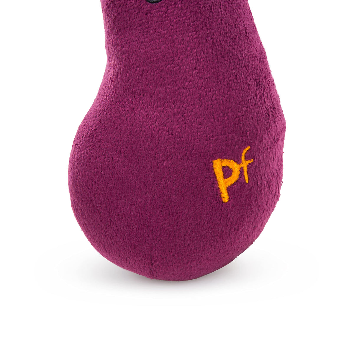 Petface Foodie Faces Fluffy Carrot Dog Toy
