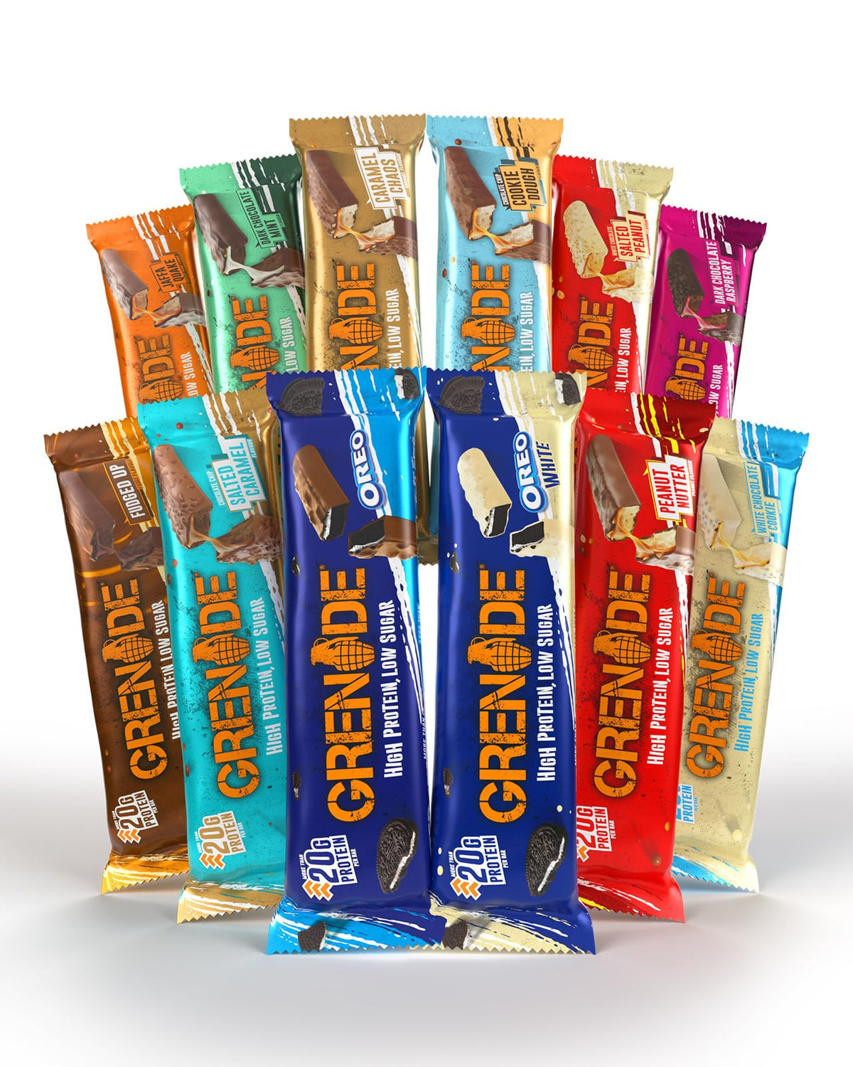 Grenade Chocolate Chip Salted Caramel Protein Bars, 12 x 60 g