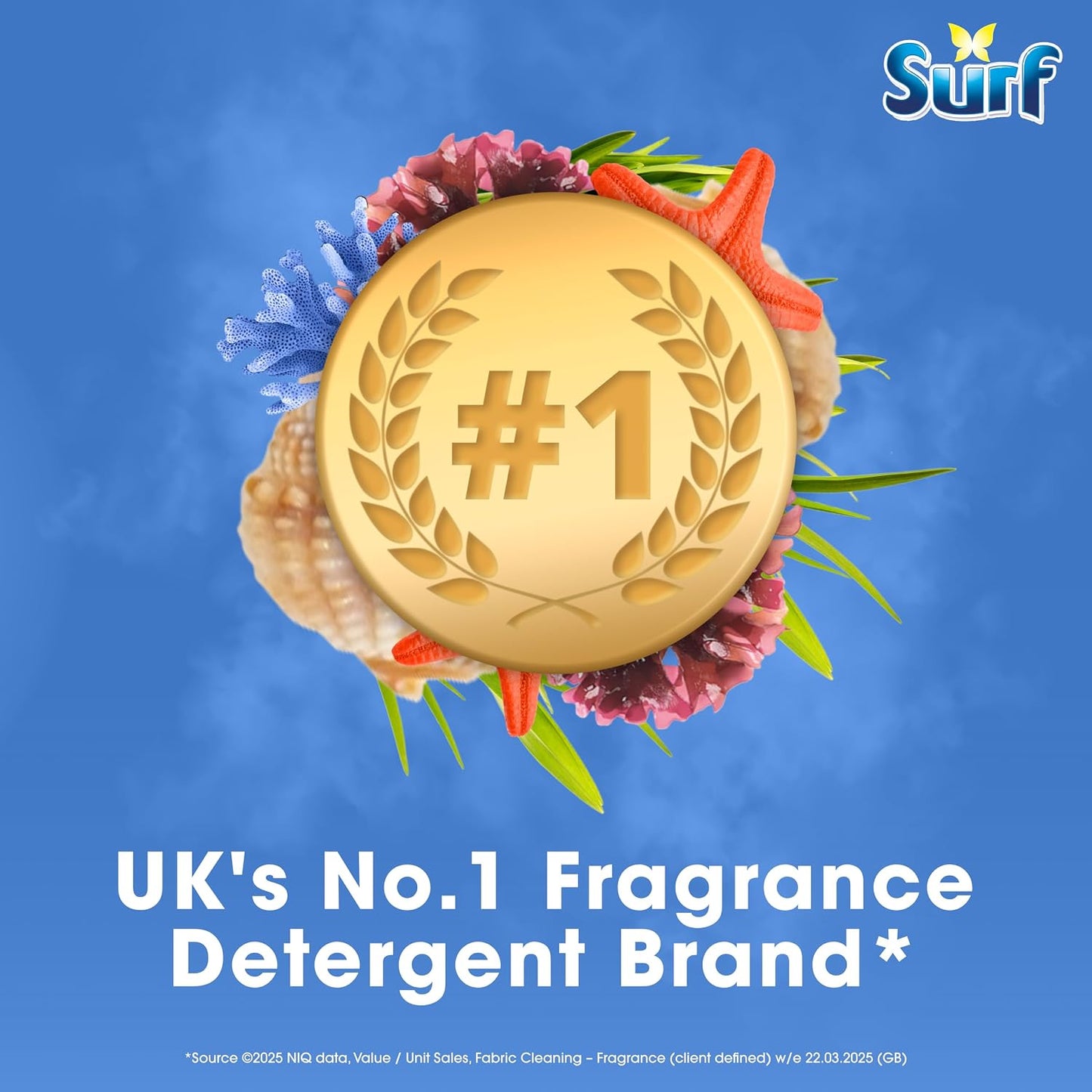 Surf 3 in 1 Deep Sea Laundry Washing Detergent Capsules joy-infused fragrance with natural essential oils lasting up to 12 hours in wear for brilliantly clean results 60 washes