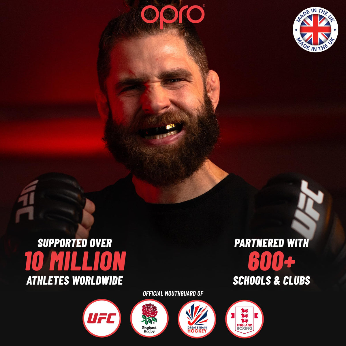 OPRO Bronze Level Mouthguard Essential Fit – Gum Shield Adult and Kids – OPRO Mouth Guard Boxing and MMA, Easy Self-Fit Gum Shield Rugby and Hockey – Enhanced Protection with Dental Warranty