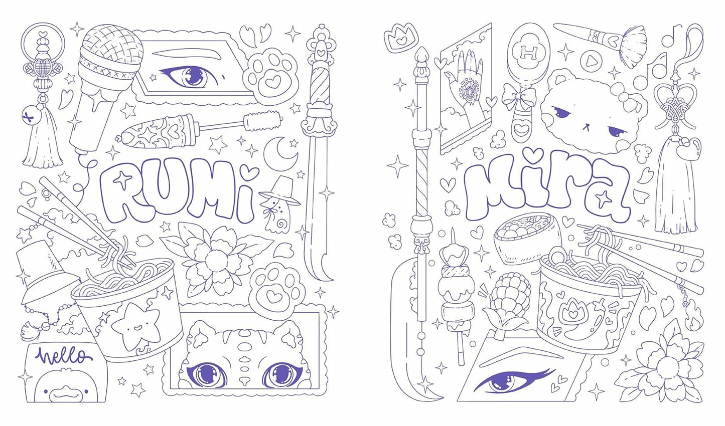The Unofficial K-Pop Demon Hunters Activity Book
