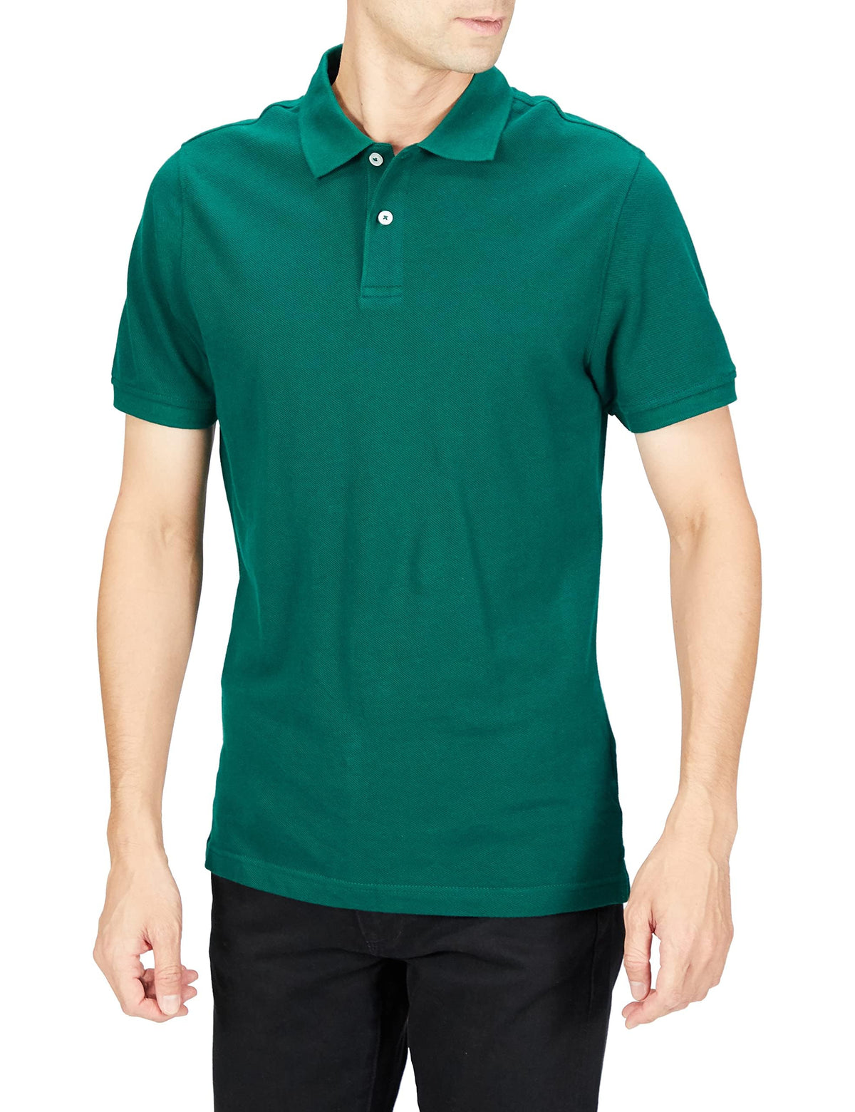 Amazon Essentials Men's Slim-Fit Cotton Pique Polo Shirt (Limited Edition Colors)