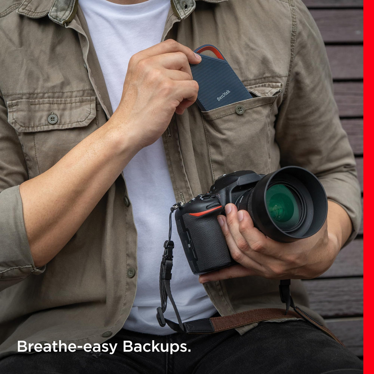 SanDisk Extreme Portable SSD 1TB - Up to 1050MB/s Read Speeds (Older Model)