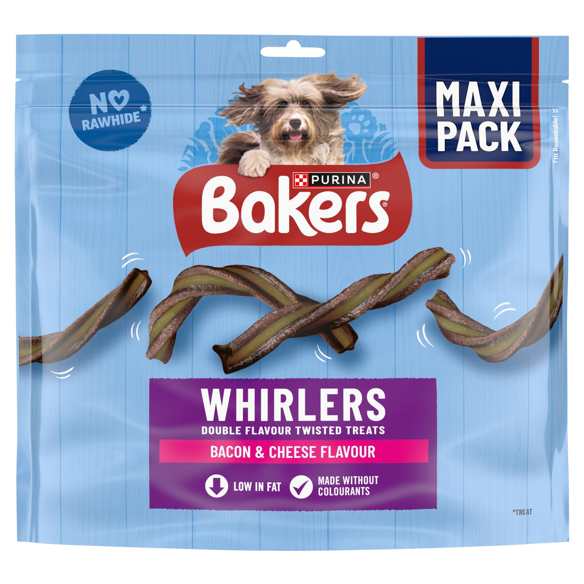 BAKERS Sizzlers Bacon Dog Treats 315g (Pack of 3)