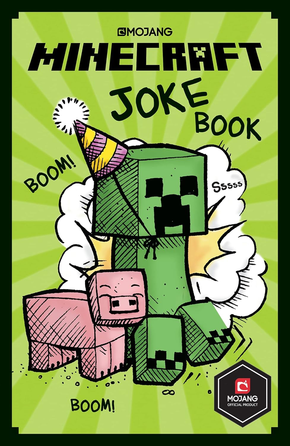 Minecraft Joke Book: An official illustrated Minecraft children’s joke book – perfect for funny kids who are into video games aged 7, 8, 9, 10 and 11!