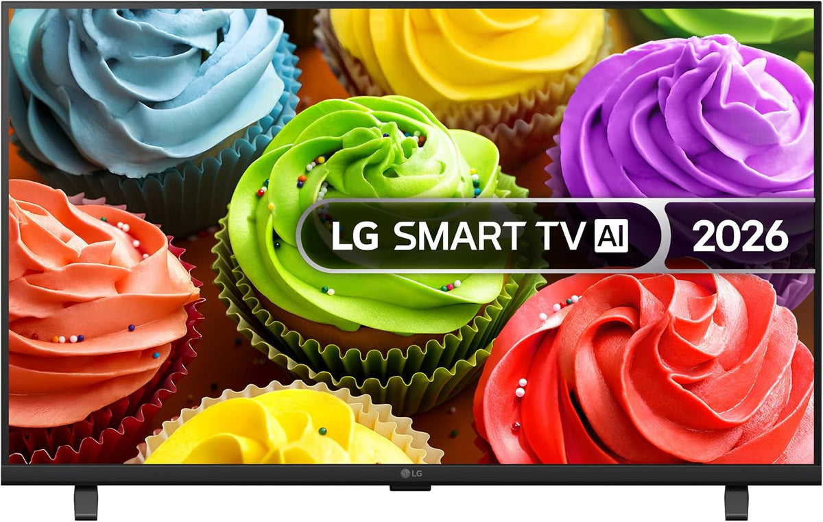 LG LED AI LB650B 32 inch HD Smart TV - 32LB650B6LA (α5 AI Processor Gen9, 60Hz, HDR10, Google Cast, Apple AirPlay 2) [Model year 2026]