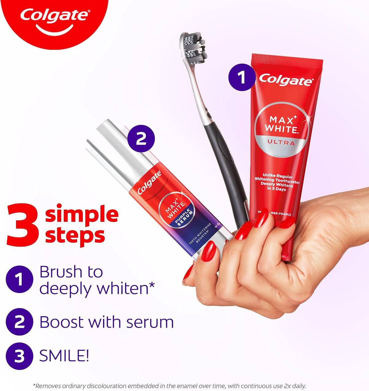 Colgate Max White Sparkle Diamonds Toothpaste, 75ml