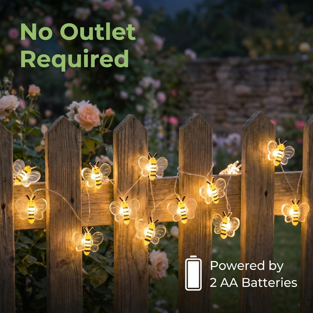 2M 20 LED Pink Cherry Blossom Fairy Lights, Battery Operated Flower String Lights for Bedroom Decor, Indoor Spring and Christmas Decorations, Girls Room Gift (Flowers)