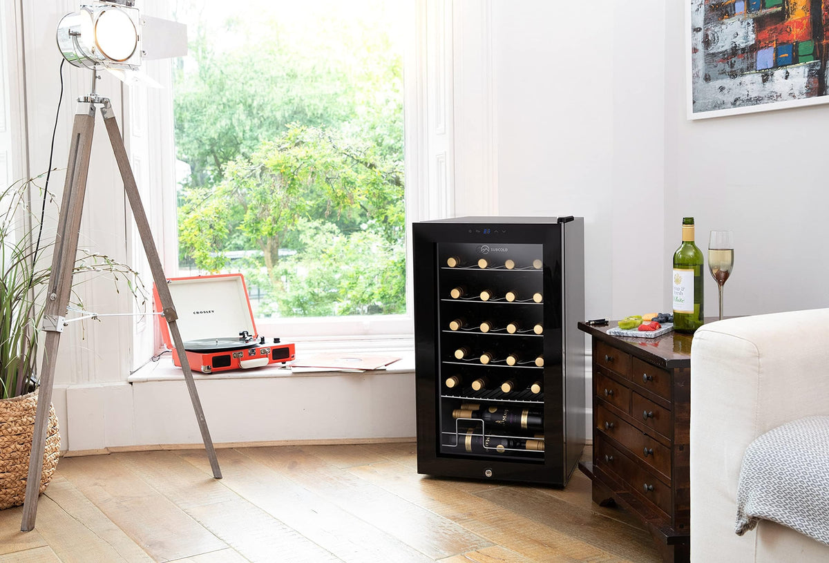 Subcold Viva20 Wine Fridge | 20 Bottles | 3-18°C | Tabletop