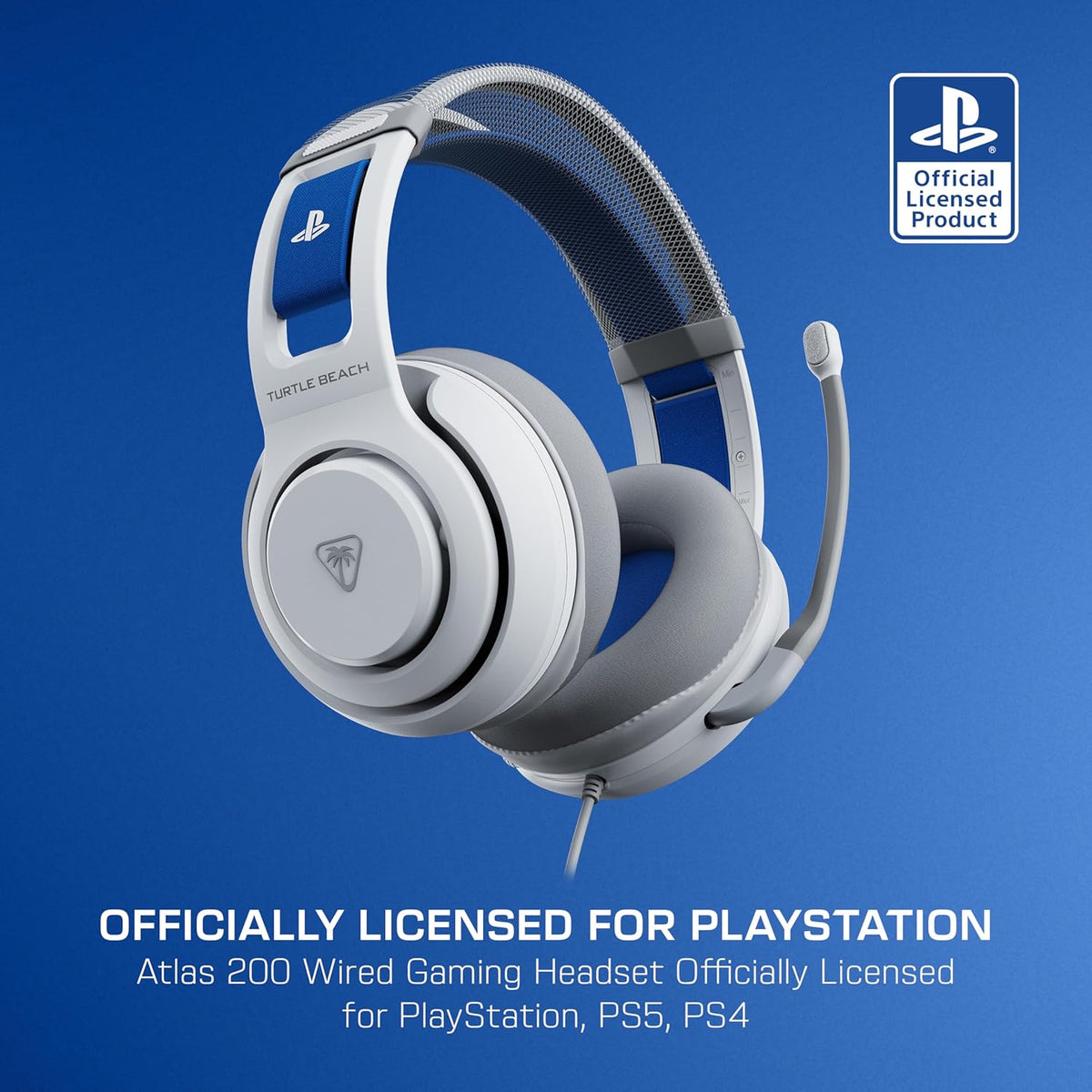 Turtle Beach Atlas 200 Wired Multiplatform Gaming Headset for PS5, PS4, PC