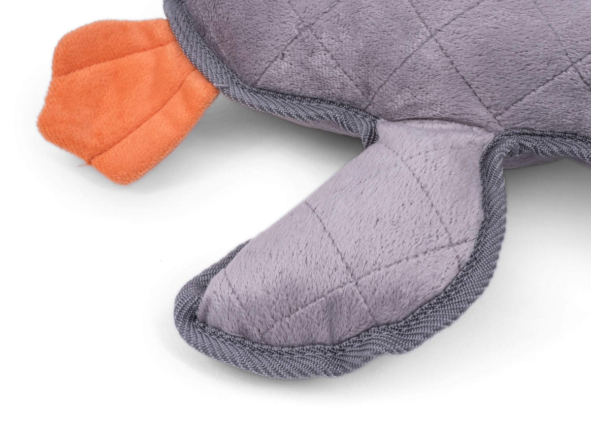Petface Honking and Squeaky Duck Plush Dog Toy