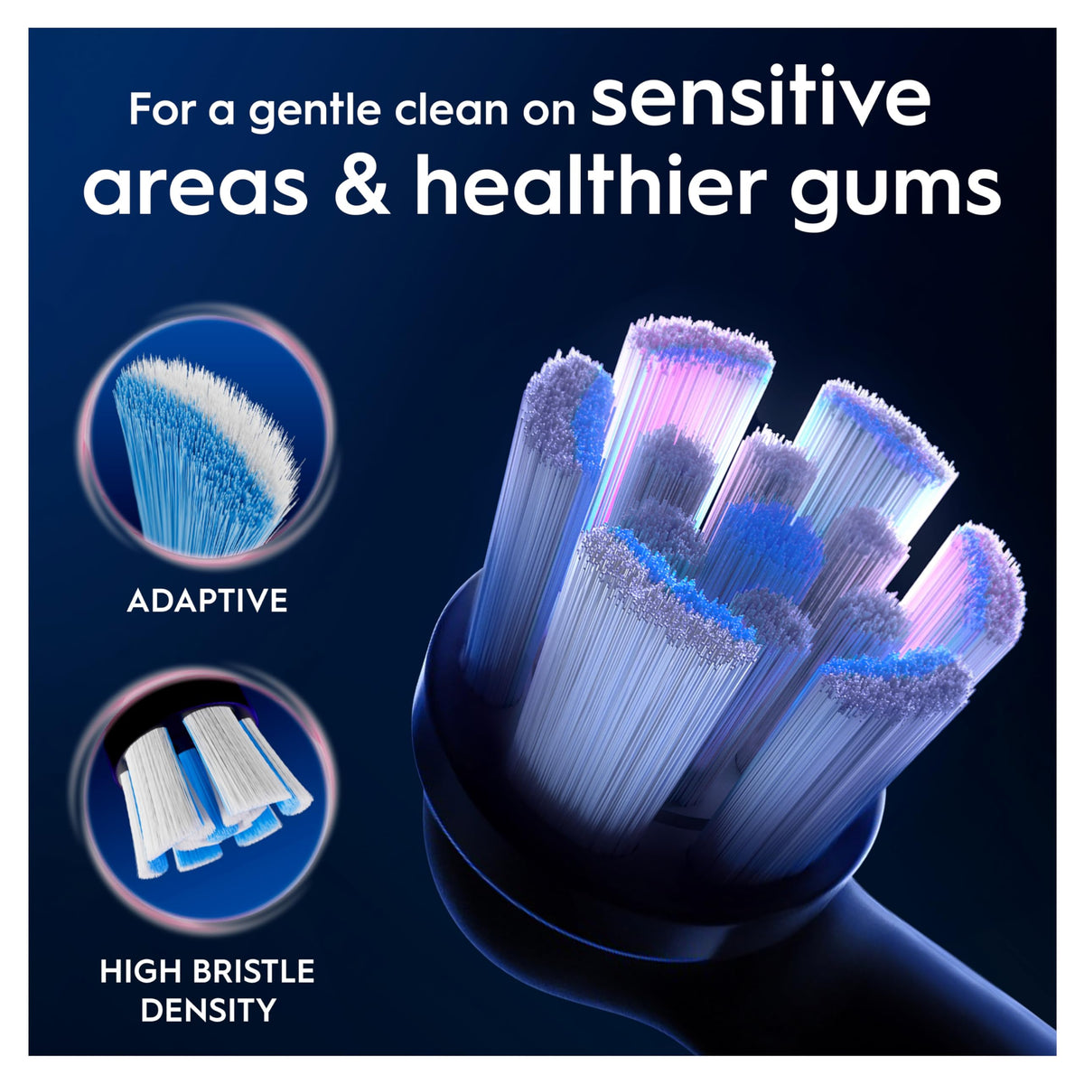 Oral-B iO Series Ultimate Clean Electric Toothbrush Brush Heads, 4 Count, White
