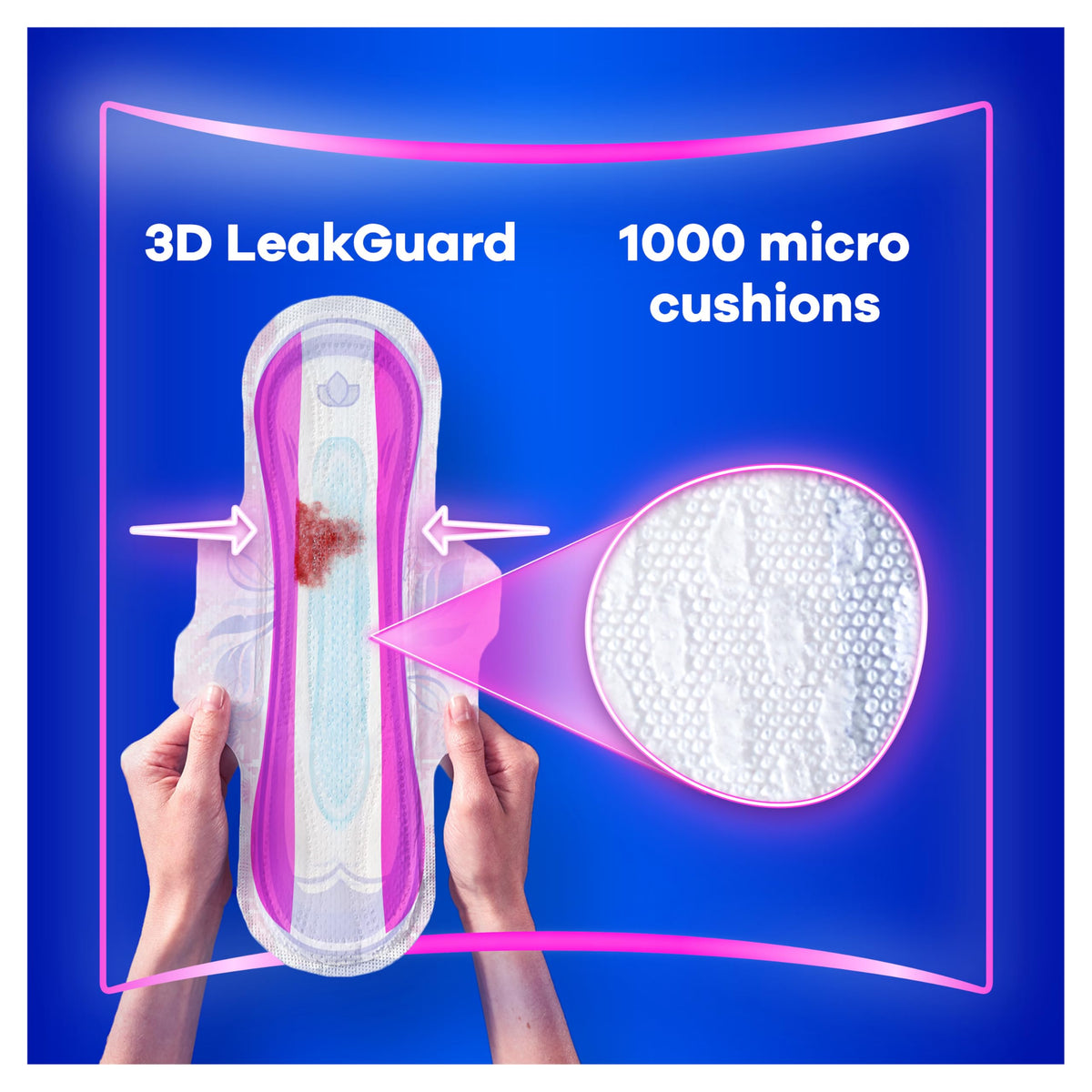Always Platinum Secure Night Extra (Size 5) Sanitary Towels with Wings 16 Pads