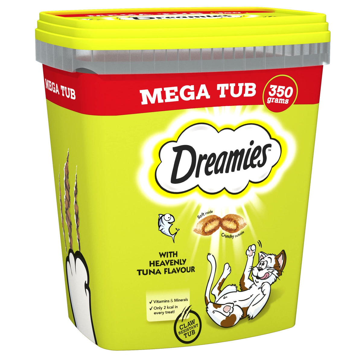 Dreamies Meaty Sticks 84-Piece, Cat Treats Tasty Snacks with Delicious Salmon, Pack of 14 x (30 g)