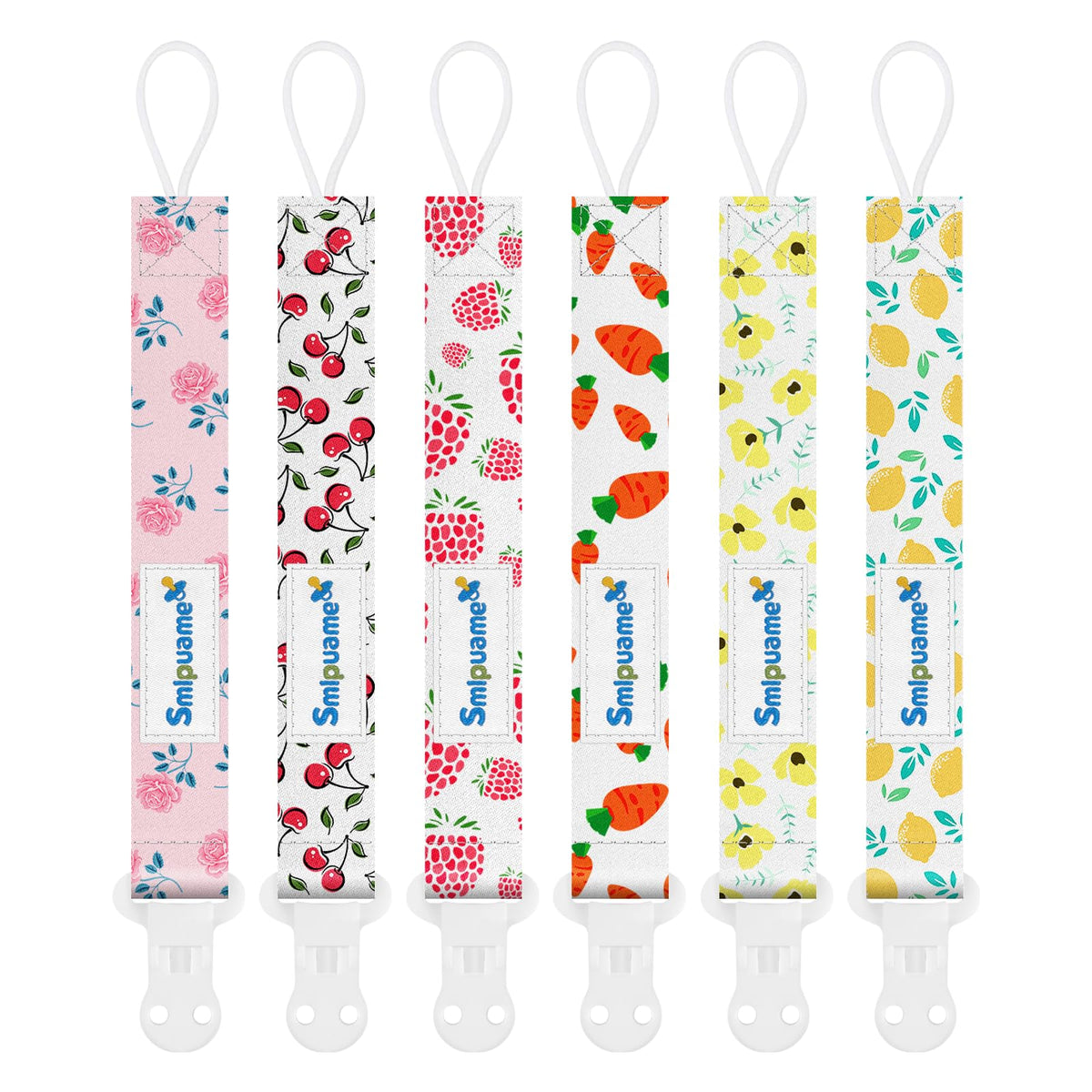 Dummy Clip Boys,8 Pack BPA Free Soother Chain,Pacifier Holder Clips for Teether Toy,Baby Dummy Strap Clip Universal Design Fit All Pacifiers Baby Teething Toys,Newborn Baby Gift