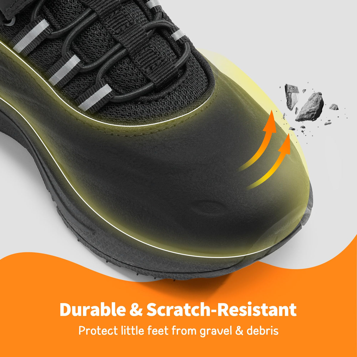 DREAM PAIRS Waterproof Boys Fashion Trainers