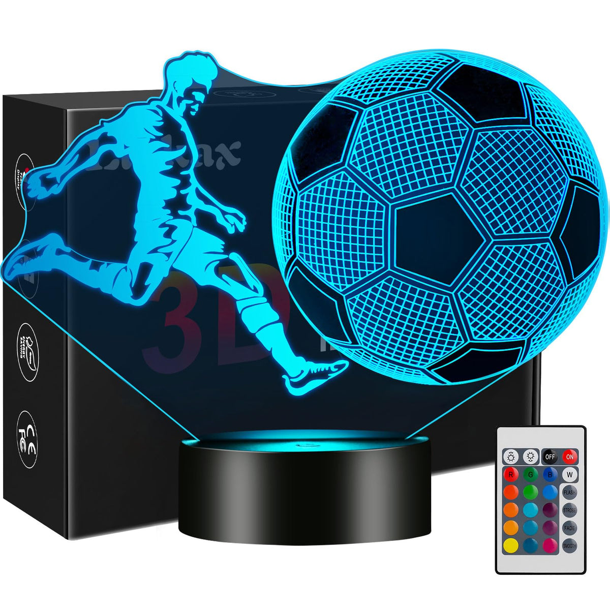 Linkax Horse Gifts for Boys, 3D Illusion Night Light for Girl Bedroom Decor