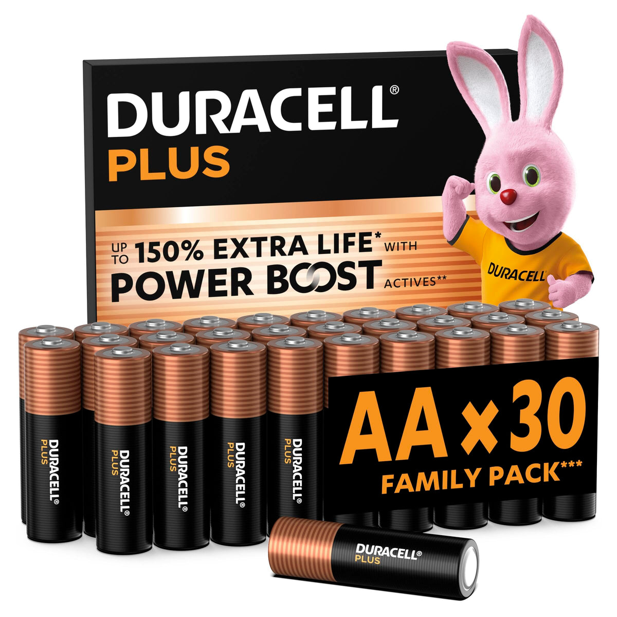 DURACELL Plus C Alkaline Batteries (6 Pack) 1.5V, LR14