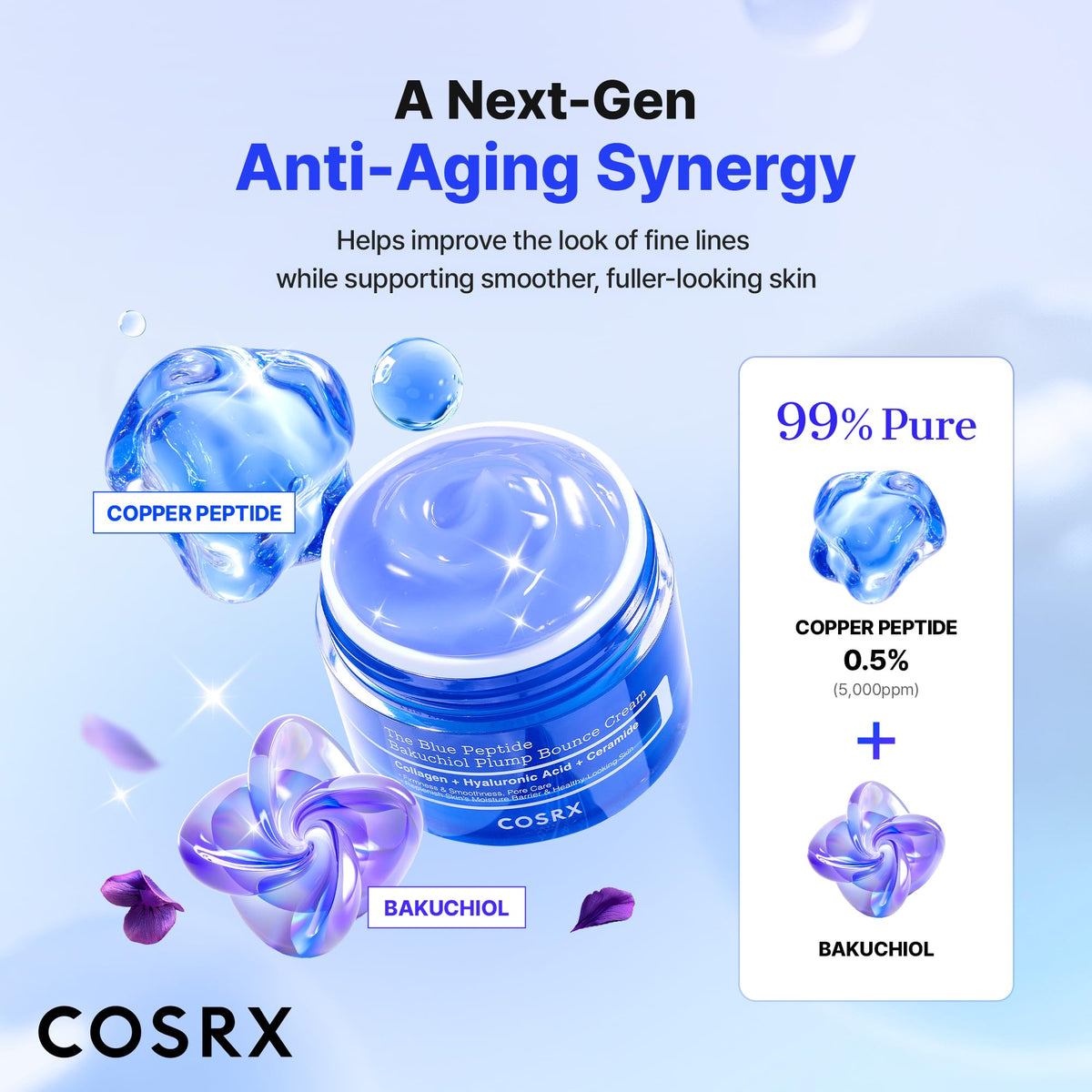 COSRX 6 Peptide Collagen Booster Serum 150ml, Face Toner with Niacinamide