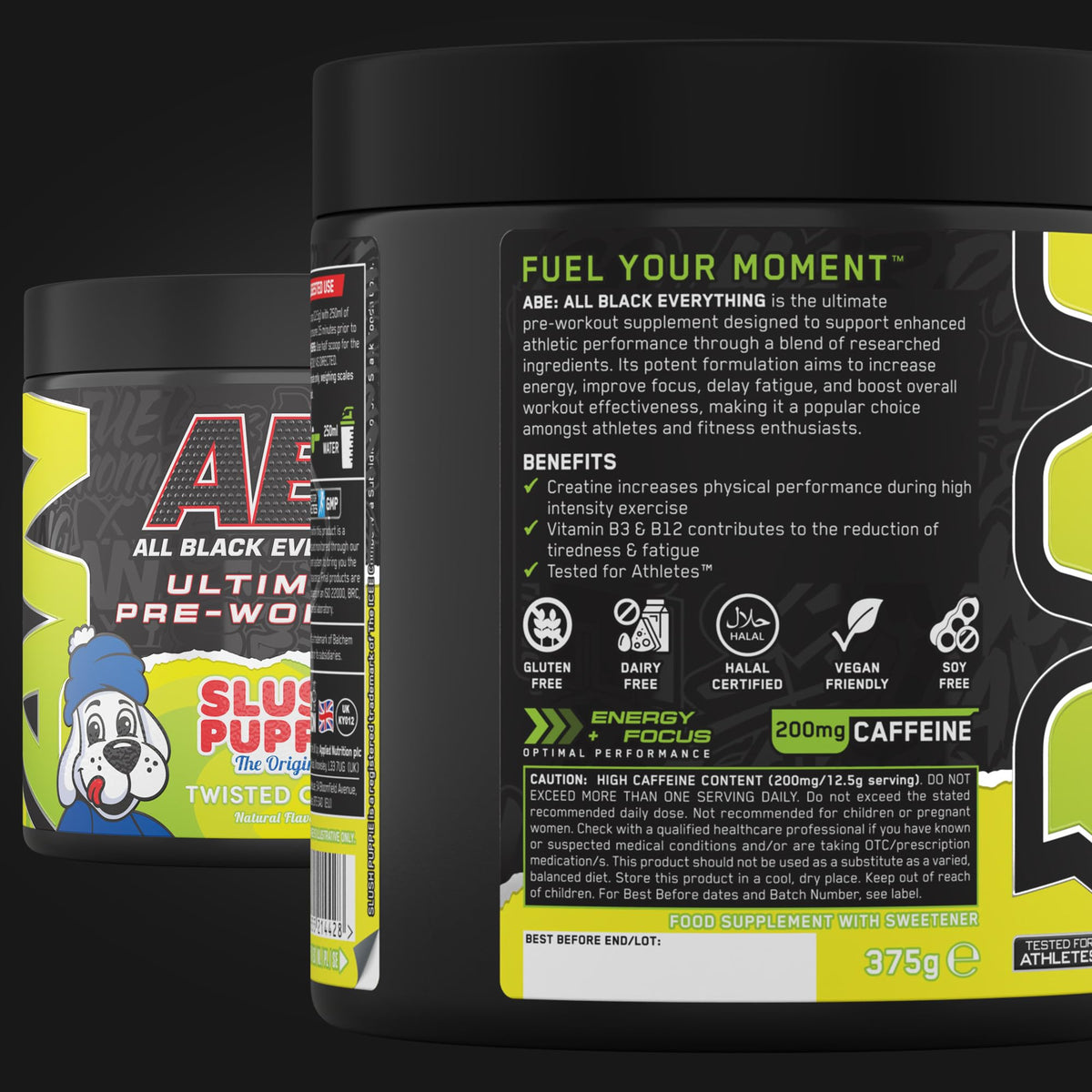 Applied Nutrition ABE Pre Workout Powder Tropical 375g