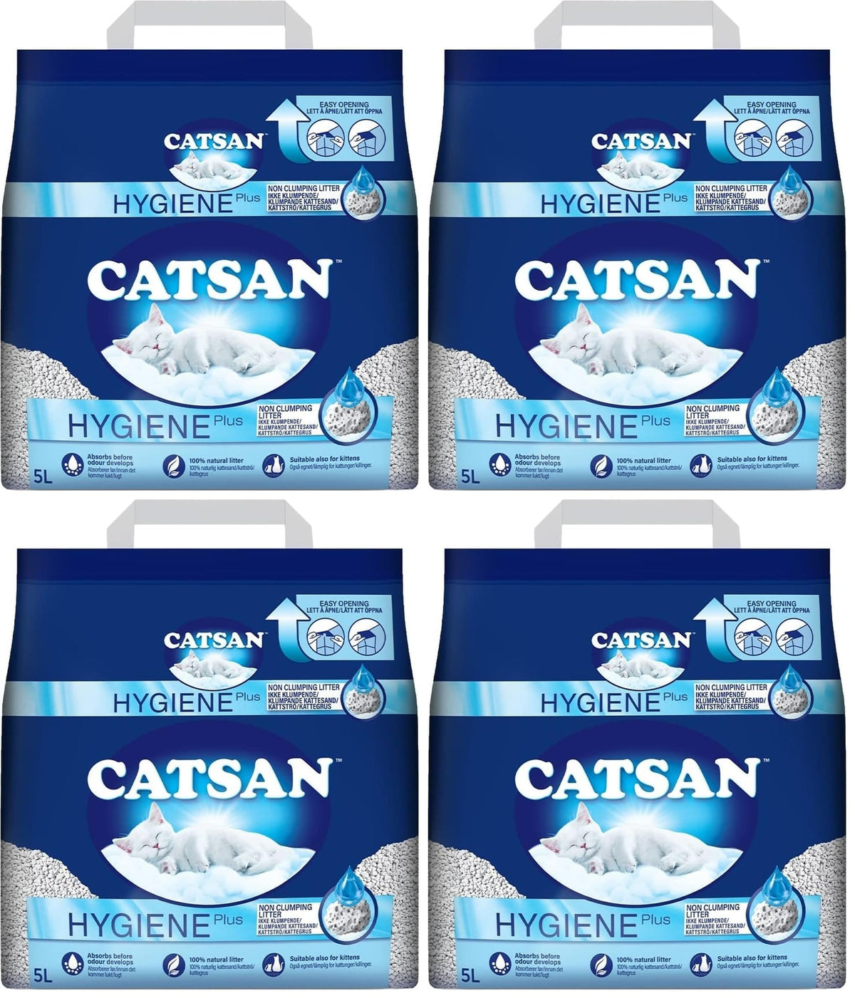 Catsan Hygiene Non-Clumping Odour Control Cat Litter 5L