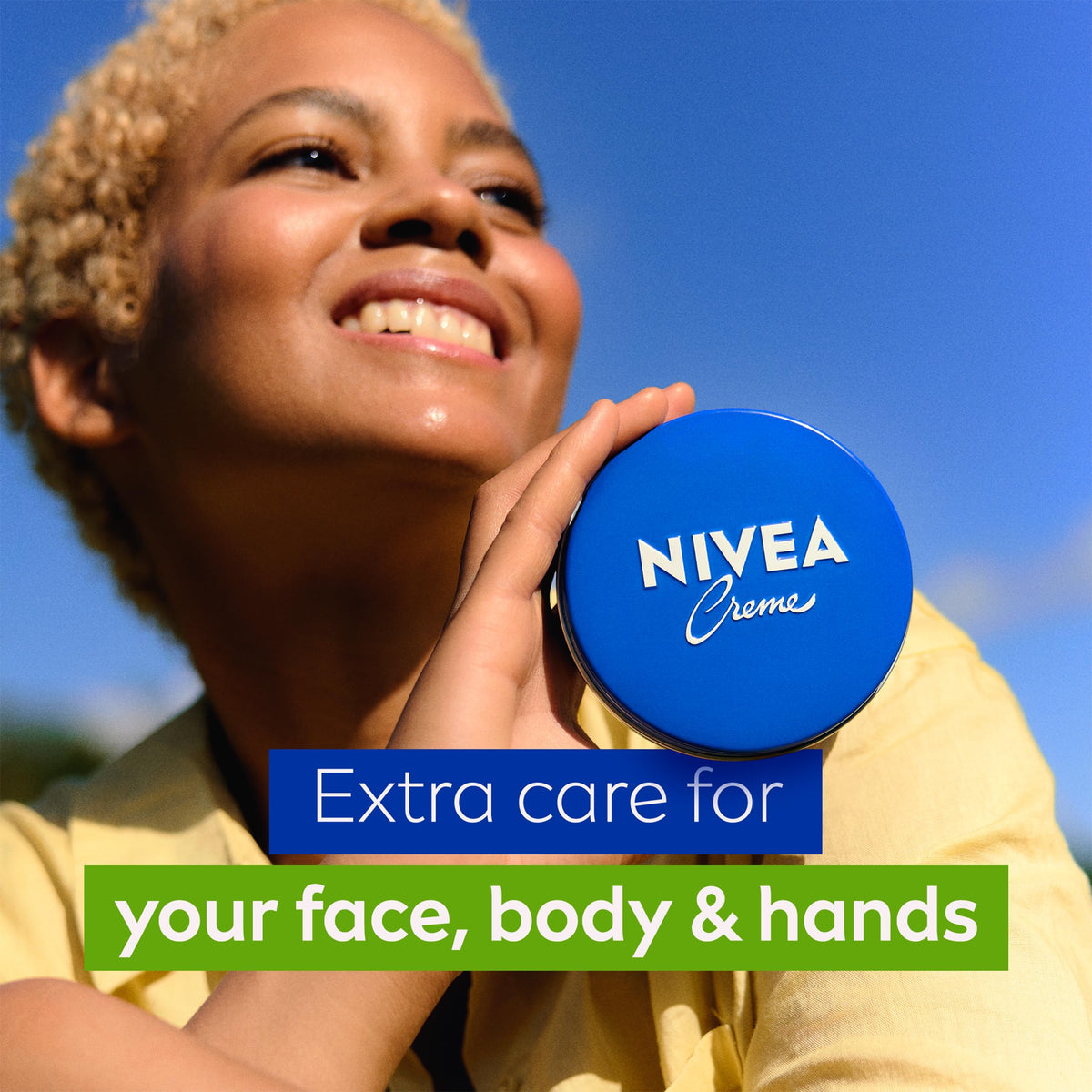 NIVEA Creme Moisturising Cream for Face, Body and Hands, 400 ml