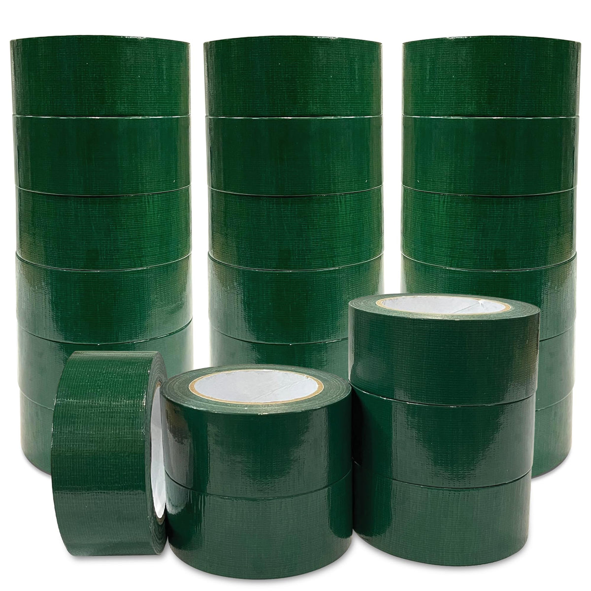 JeeJaan® 3 Rolls of Yellow Duct Tape 50mm x 50m Heavy Duty Waterproof Gaffa Tape for Electrical Plumbing Use Strong Adhesive Durable Ideal for Sealing Fixing and Wrapping Projects