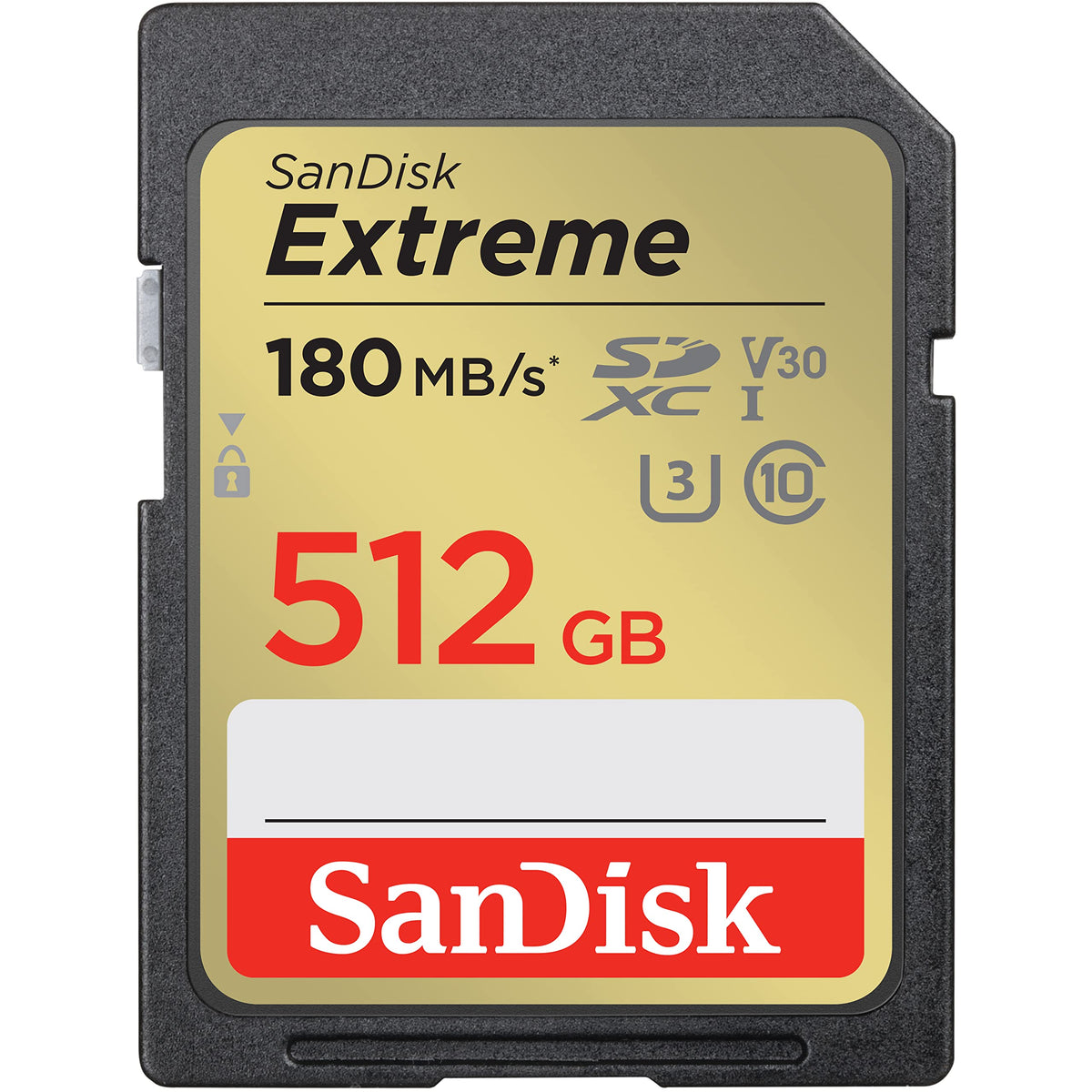 SANDISK Extreme SD Memory Card 128GB, Up to 180MB/s Read Speeds, UHS-I