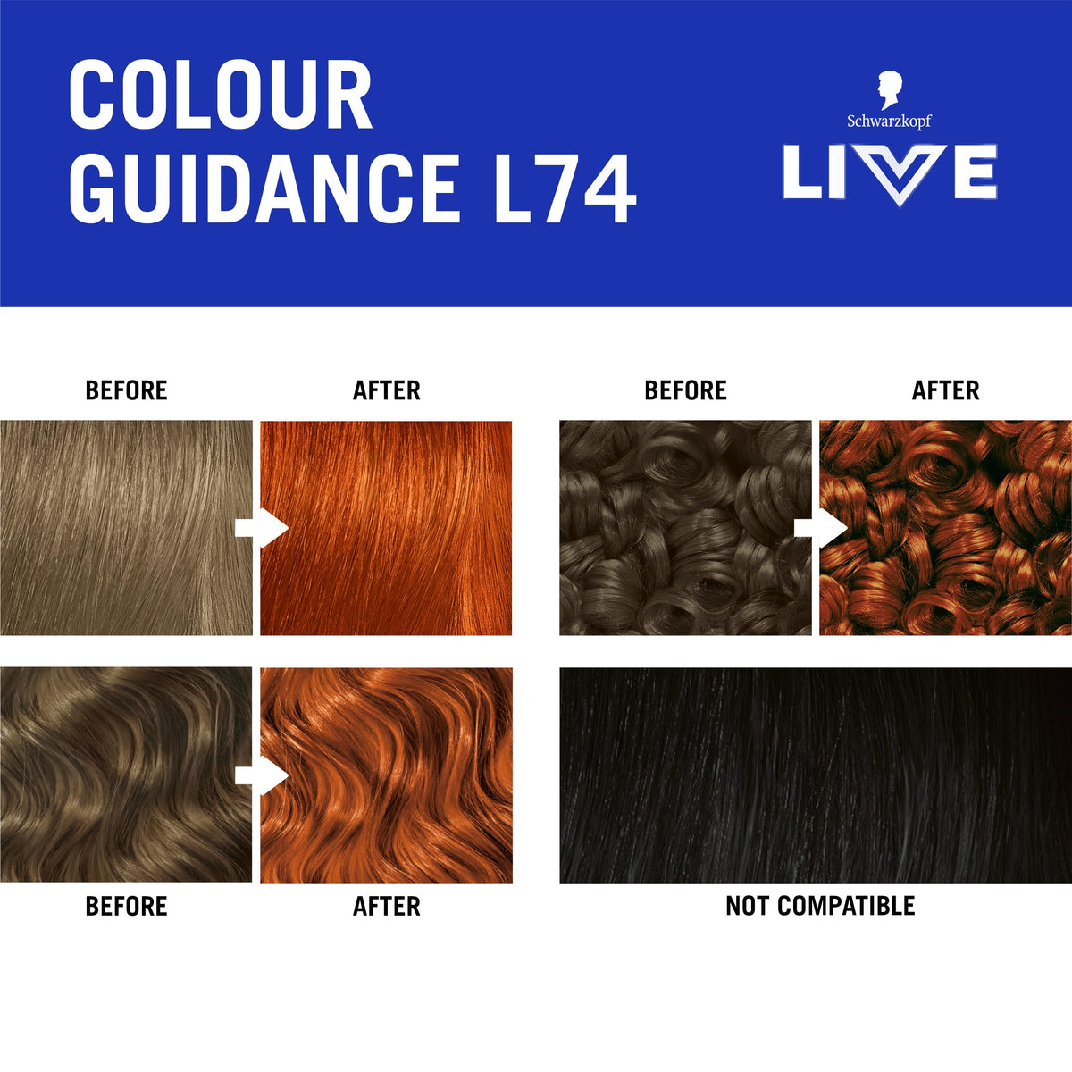 Schwarzkopf LIVE Intense Colour Hair Dye, 099 Deep Black