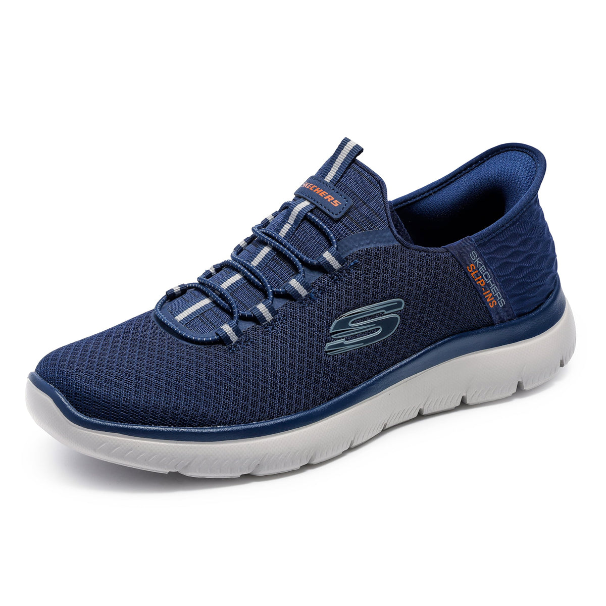 Skechers Men's Slip-Ins Summits High Range Trainers, White