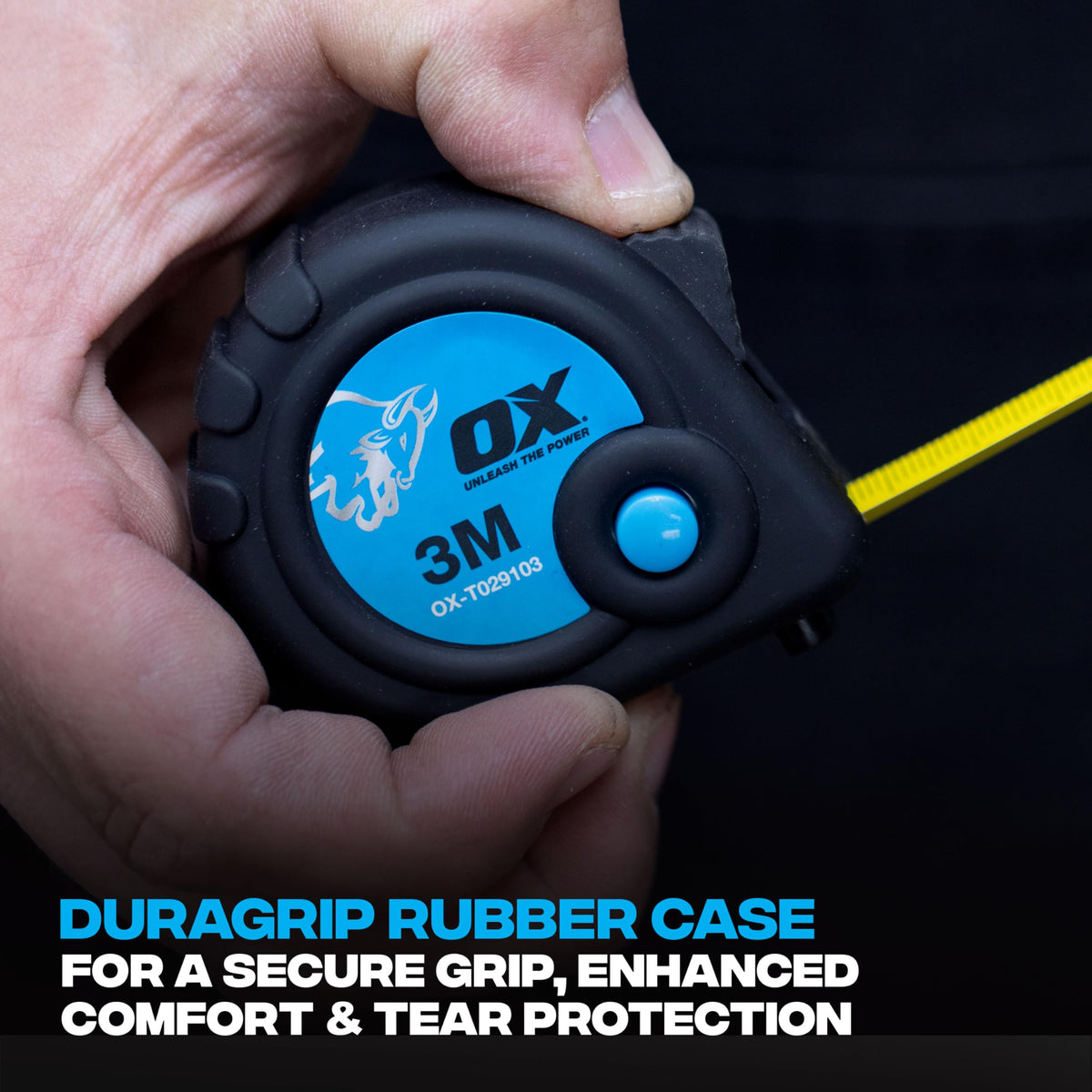 OX Trade 8m Tape Measure Twinpack - Metric & Imperial, Nylon Coated Blade