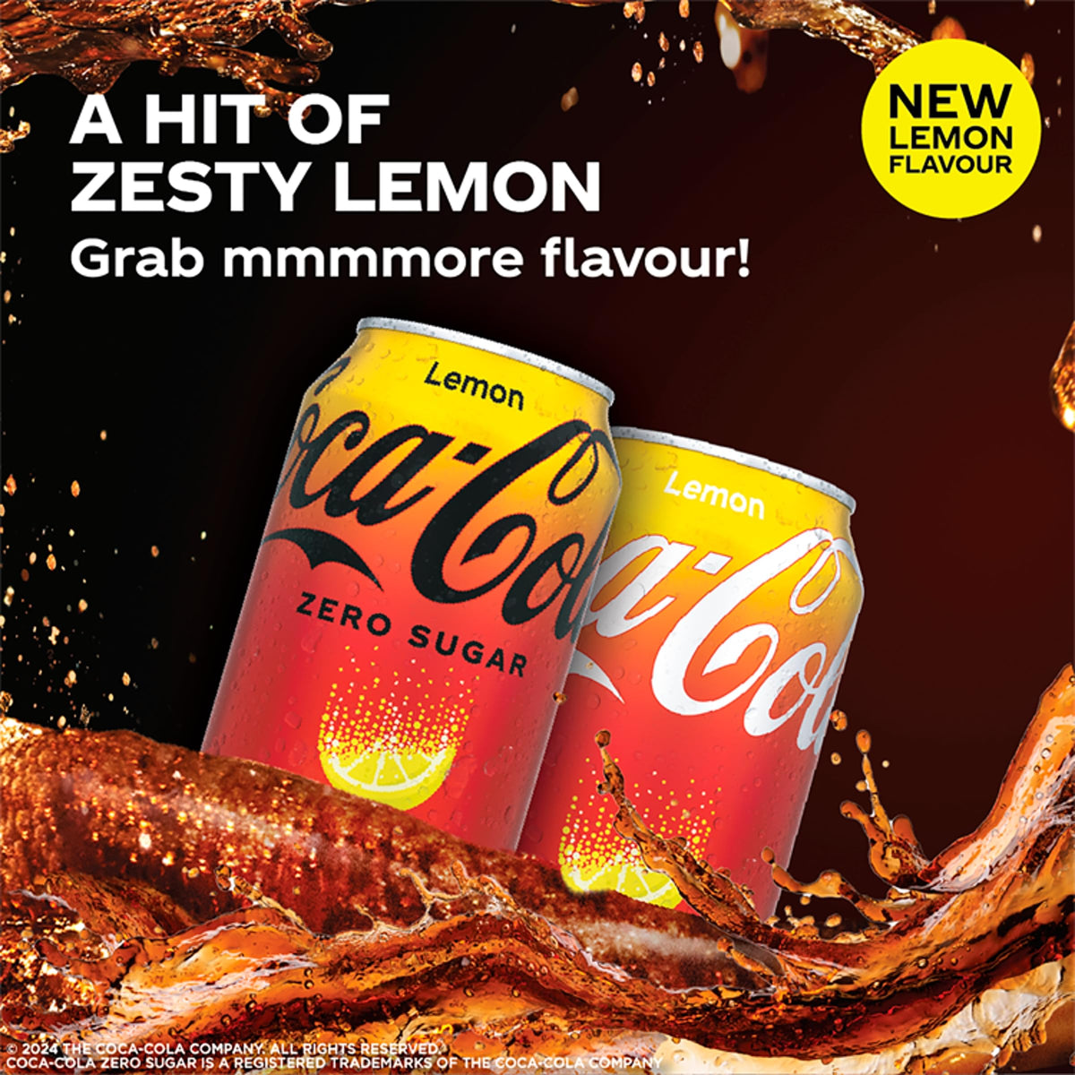Coca-Cola Original Taste Soft Drink Cans, 24 x 330 mL