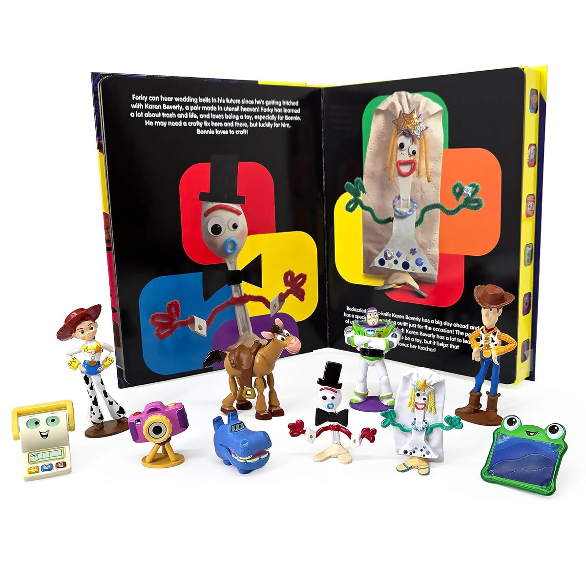 Disney / Pixar Toy Story 5 My Busy Books - Storybook, 10 figurines, playmat