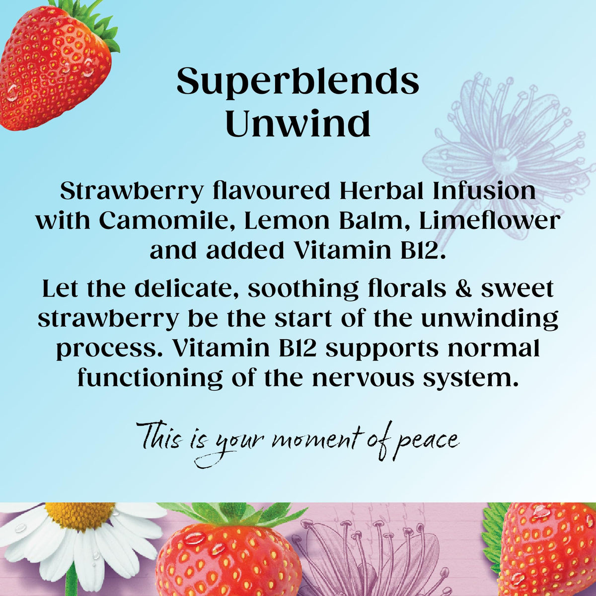 Twinings Superblends Wind Down Tea Collection Pack, 20 Tea Bags
