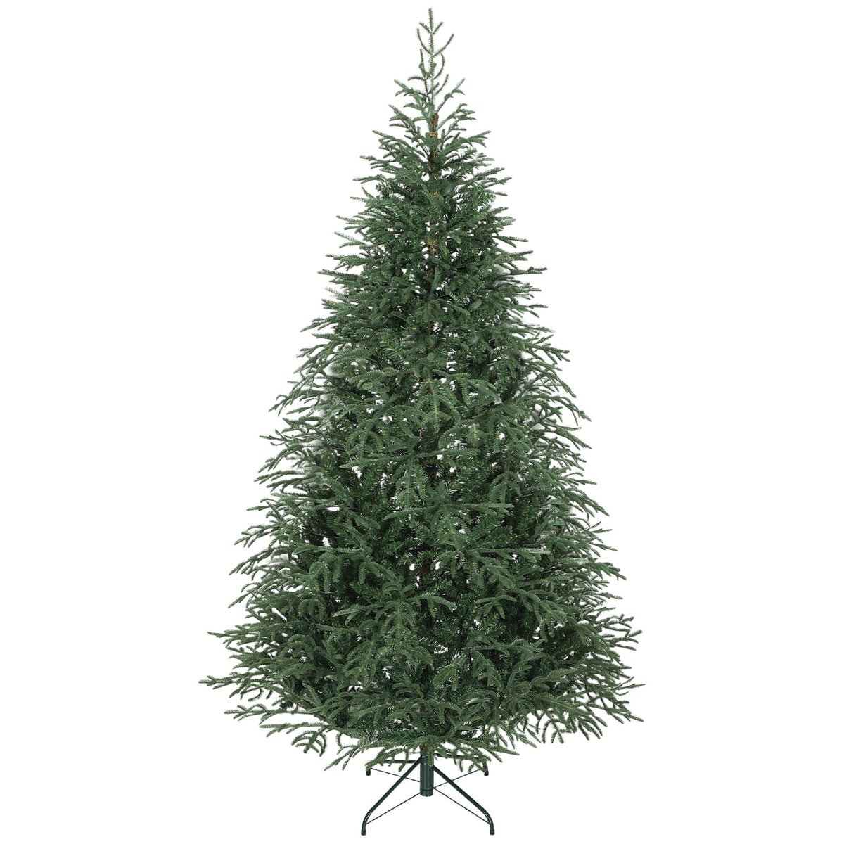 HOMCOM 6 ft Artificial Christmas Tree, 1814 Realistic Dense Branches, Green