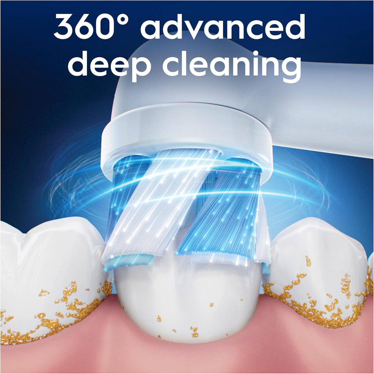 Oral-B iO Series Ultimate Clean Electric Toothbrush Brush Heads, 4 Count, White