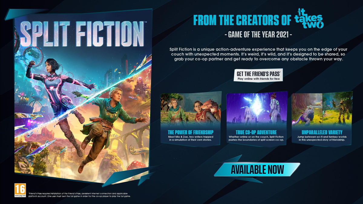 Split Fiction Standard | Xbox Series X|S Digital Code