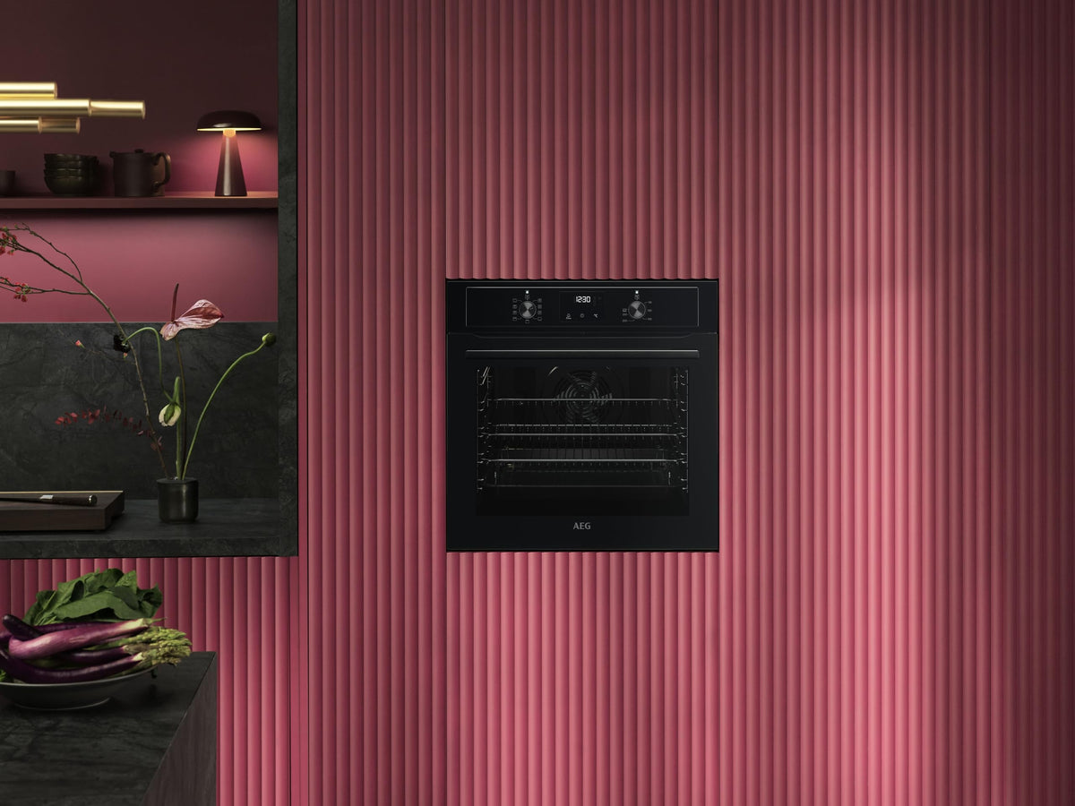AEG Built-in Oven BEX535A61B, 72 L, Class A, Black