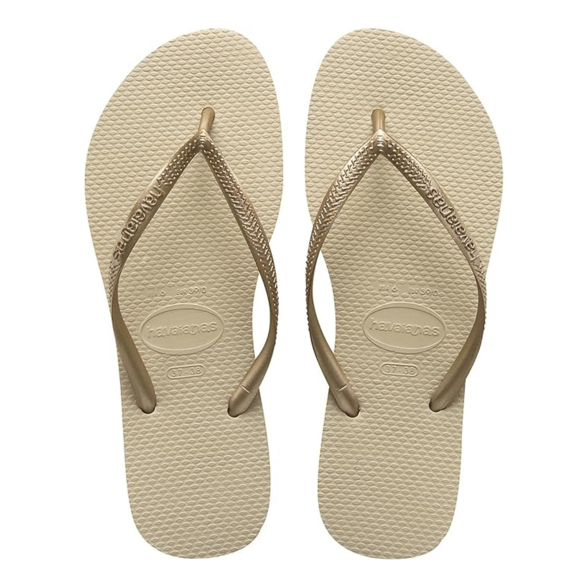 Havaianas - Slim, Stylische, Robuste und Vielseitige Badelatschen für Frauen mit Texturierten Sohlen für Grip und Halt