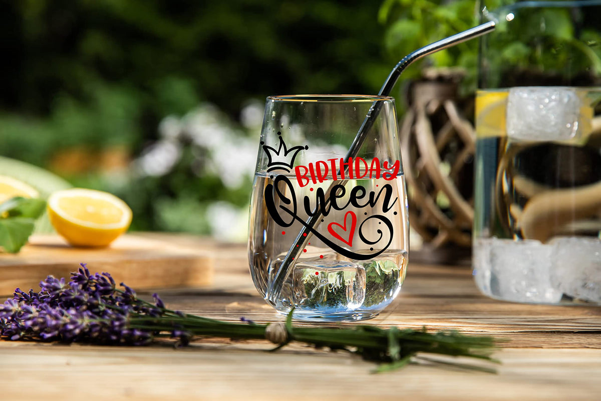 CROWNLY CRYSTAL® Gifts for Mum Personalised Glass Birthday Gift Mothers Day Presents from Daughter or Son Gifts for Mummy Popular Gift for Her