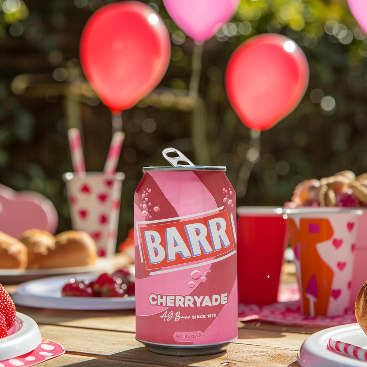 Barr Cream Soda Zero Sugar Sparkling Soft Drink, 24 Pack, 330ml Cans