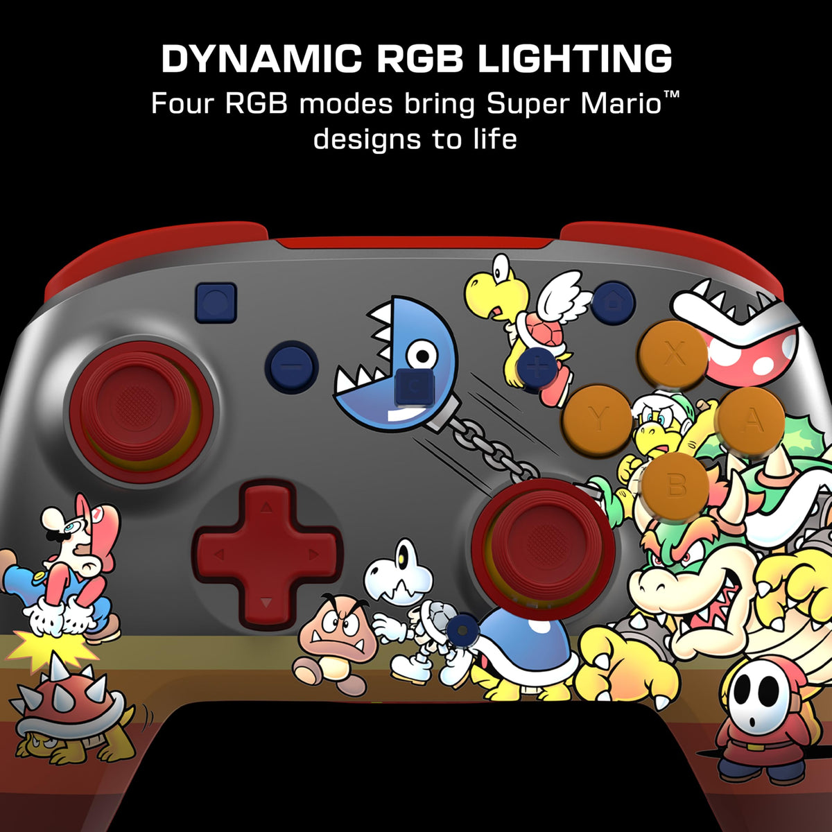 Turtle Beach Rematch Wireless Controller: Mario & Luigi, Nintendo Switch 2