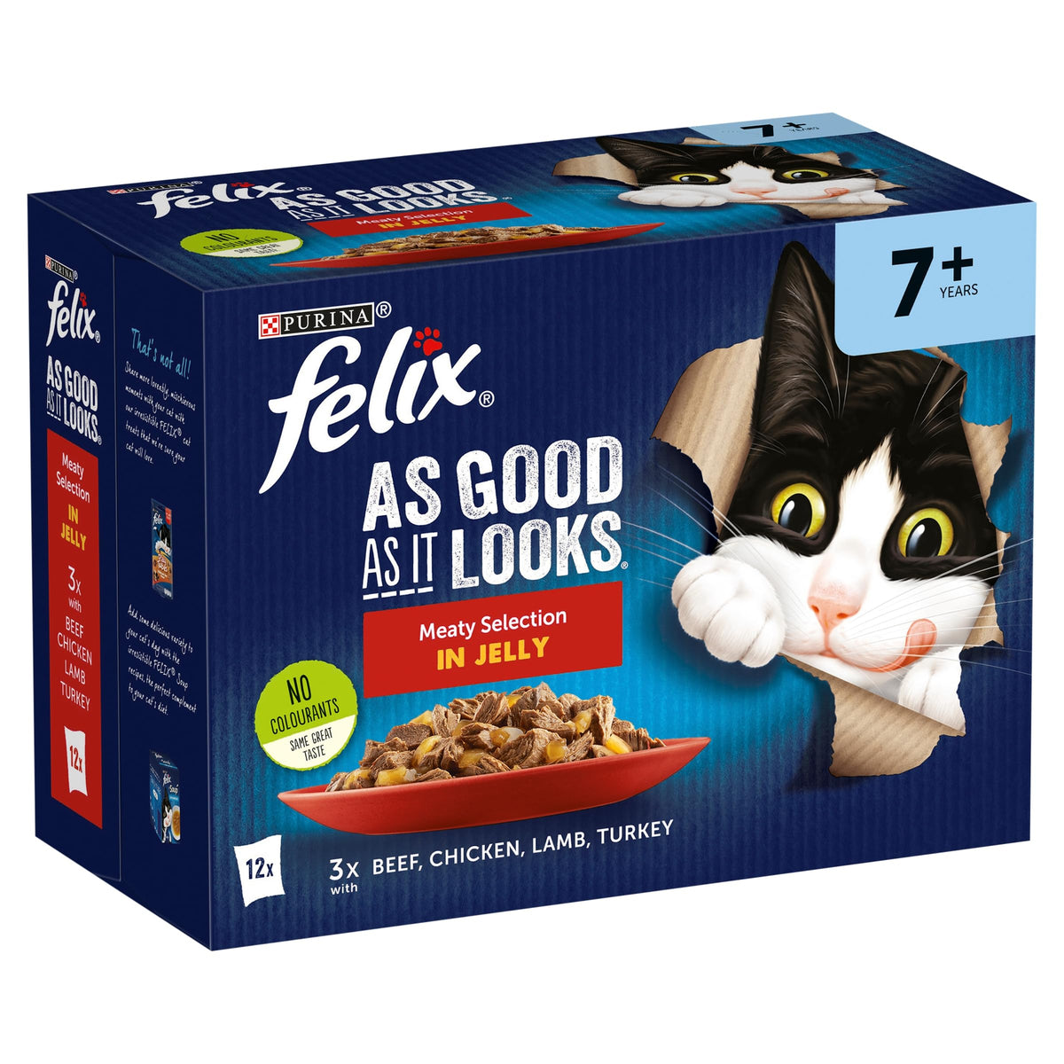 FELIX Doubly Delicious Countryside Selection in Jelly Wet Cat Food 40x85g